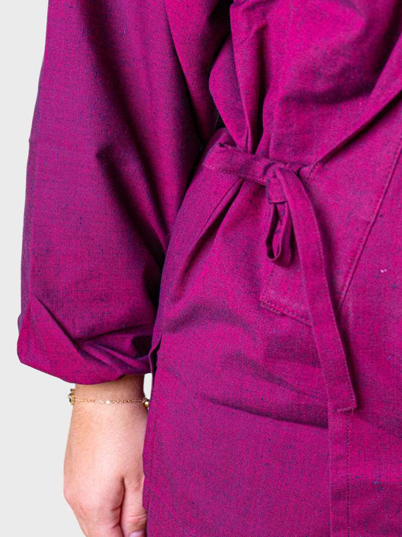 Naisten japanilaiset Samue-pyjamat, fuksia