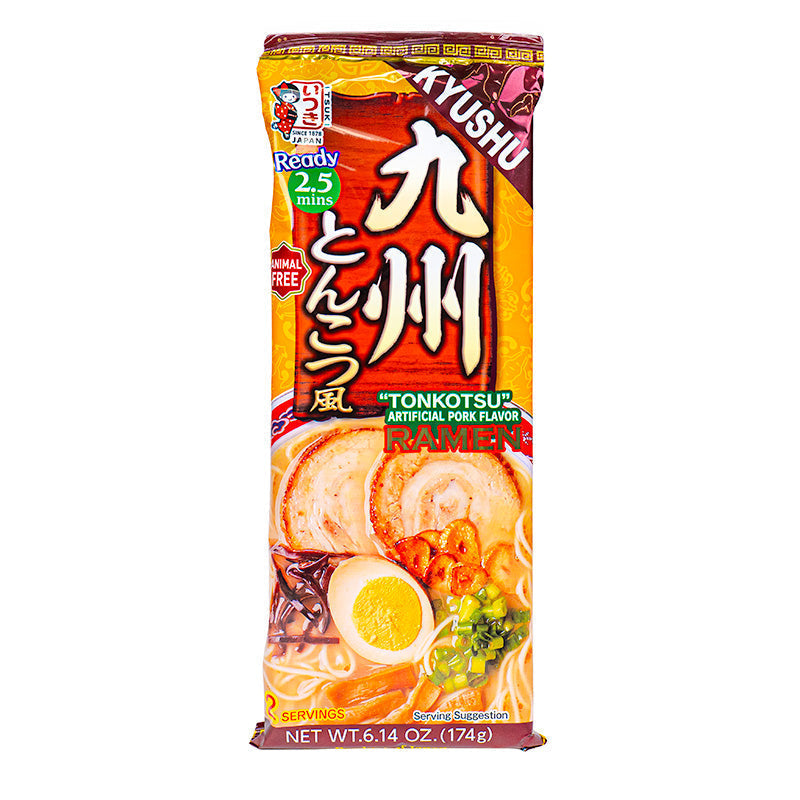 Kyushun tonkotsu-makuinen japanilainen pikaramen
