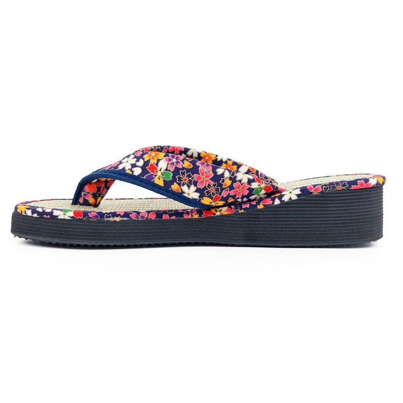 Zori Japanilainen Sakura Sininen - EU 35 - 37