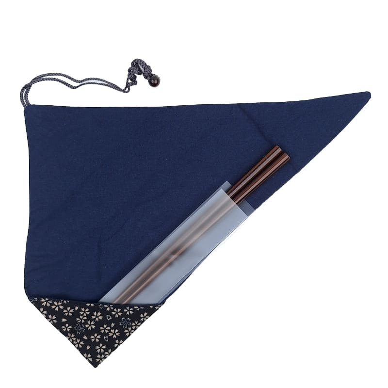 Sakura Blue Japanilaiset syömäpuikot Case