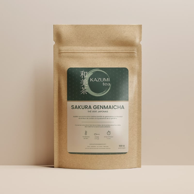 Sakura Genmaicha tee