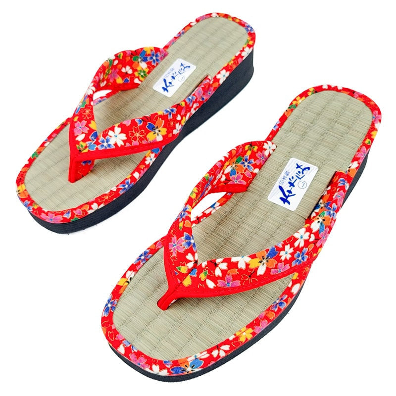 Zori Japanilainen Sakura Punainen - EU 35 - 37