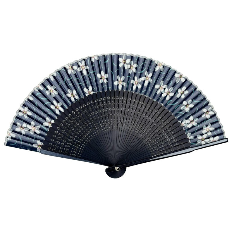 Sakura sininen japanilainen tuuletin