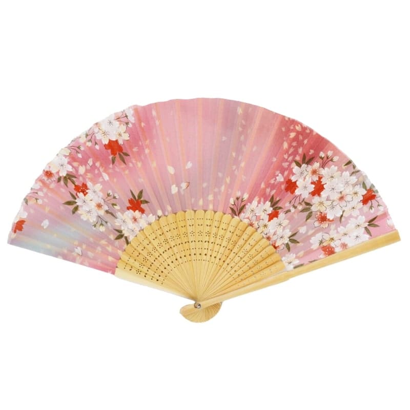 Sakura vaaleanpunainen japanilainen tuuletin
