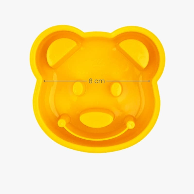 Sando Bear Head Sandwich Mould