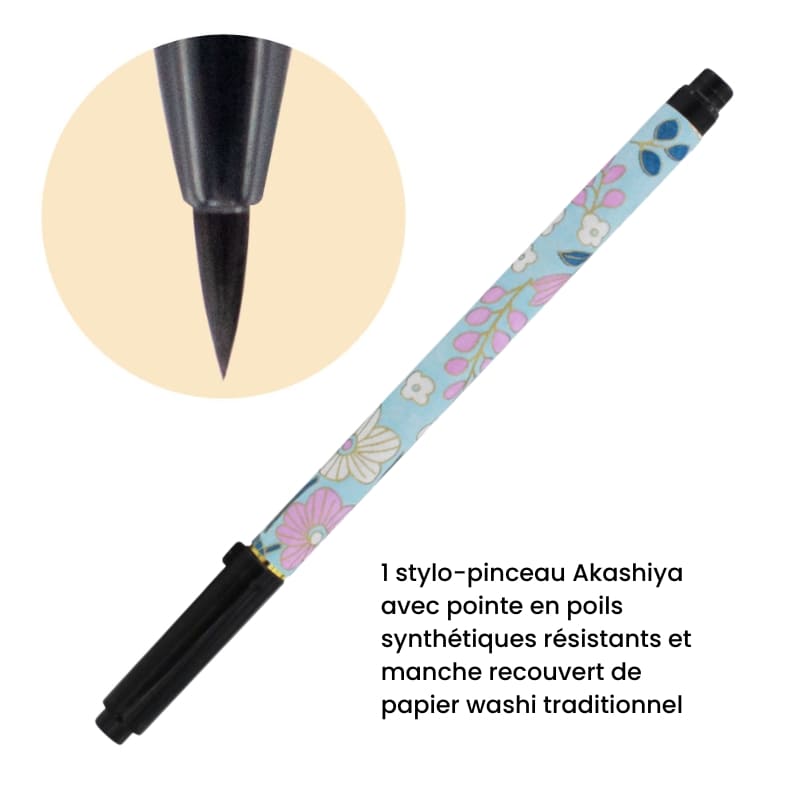 Sutra Copy Set ja Hana Brush Pen -harjakynä