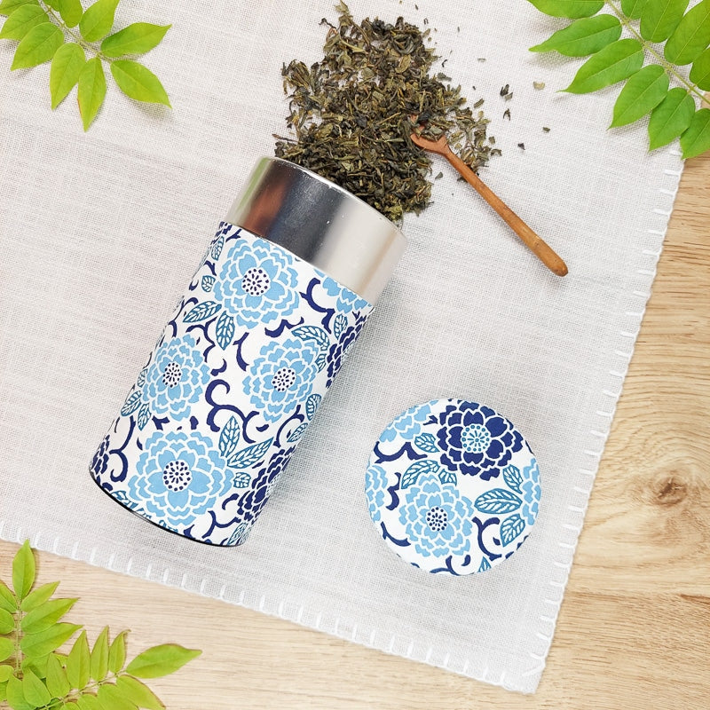 Sininen Washi tee laatikko