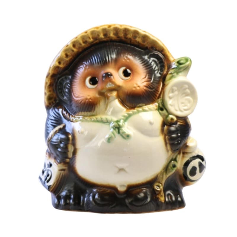Japanilainen Tanuki patsaat 19 cm