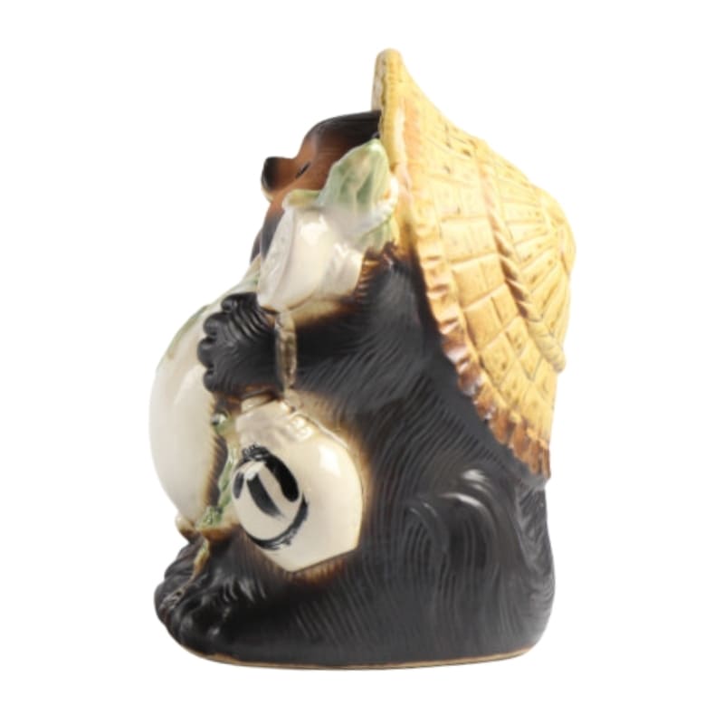 Japanilainen Tanuki-patsaan pienoispatsaat 25 cm