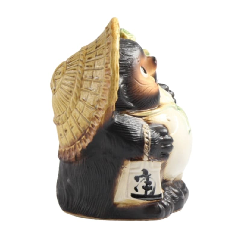 Japanilainen Tanuki-patsaan pienoispatsaat 25 cm