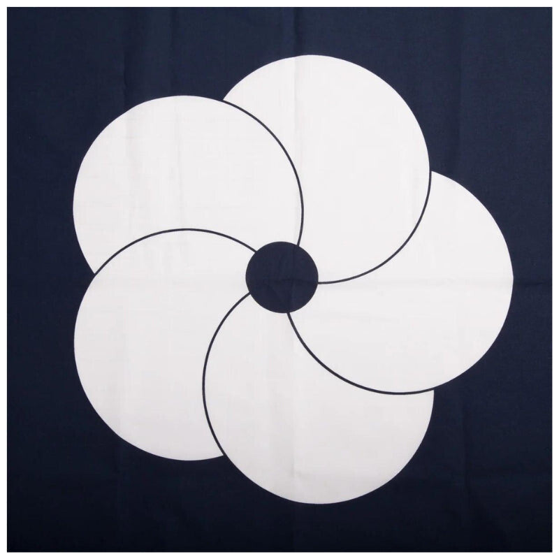 Suuri japanilainen Furoshiki Ume - 70cm x 70cm