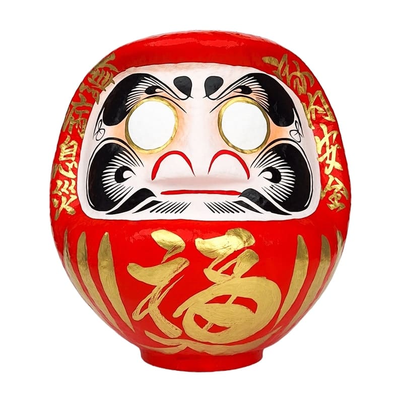 Suuri punainen Daruma - 23 cm