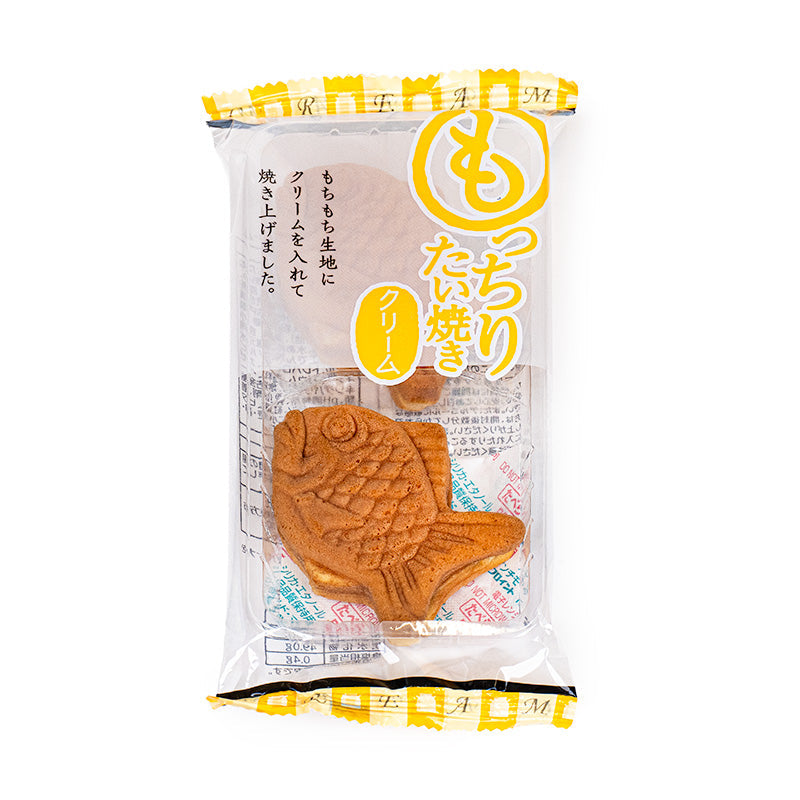 Pehmeä japanilainen Taiyaki kermalla