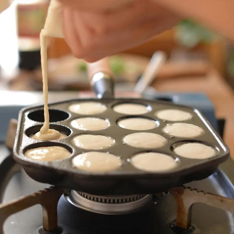 Takoyaki Japanilainen paistinpannu