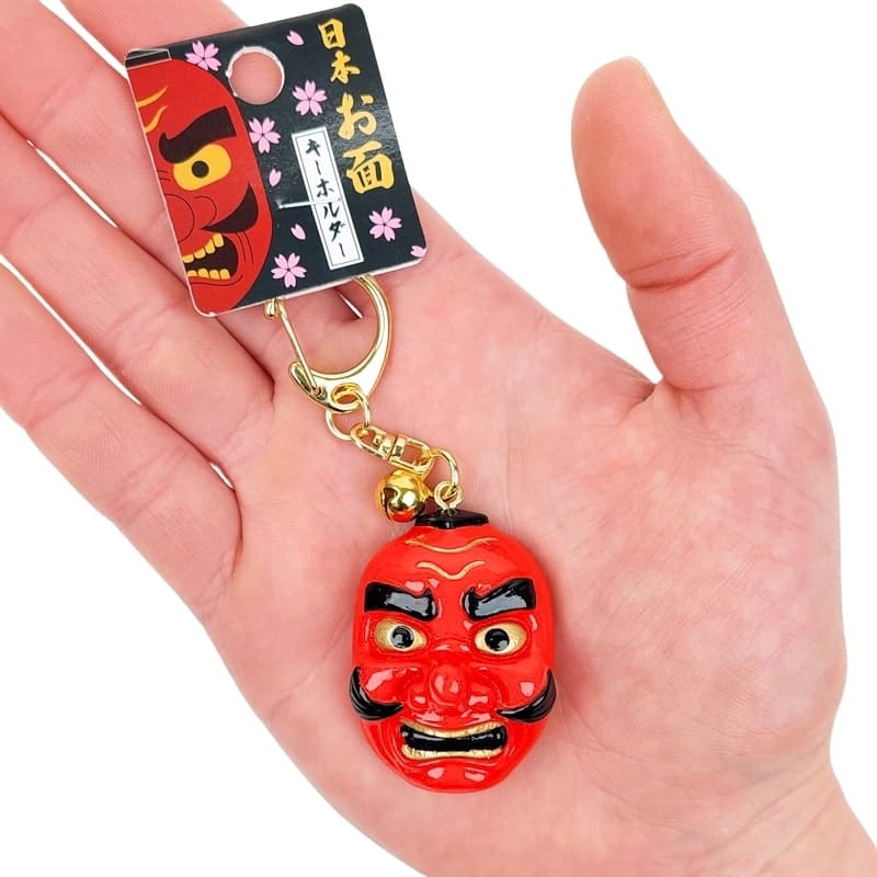 Tengu naamio avaimenperä