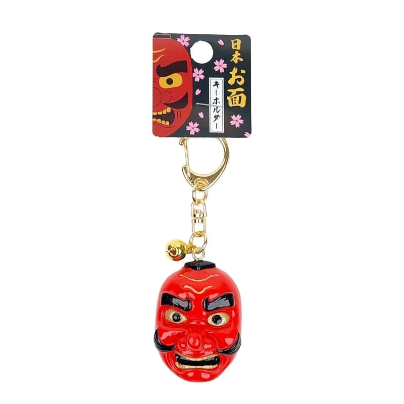 Tengu naamio avaimenperä
