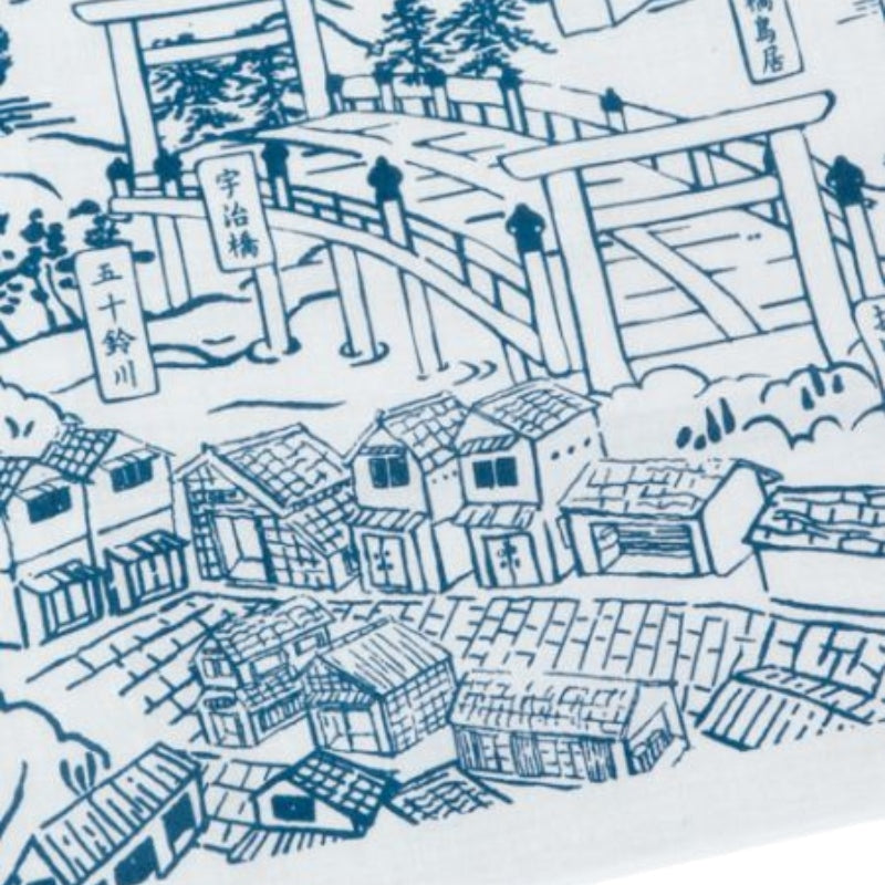 Tenugui Japanilainen maisema