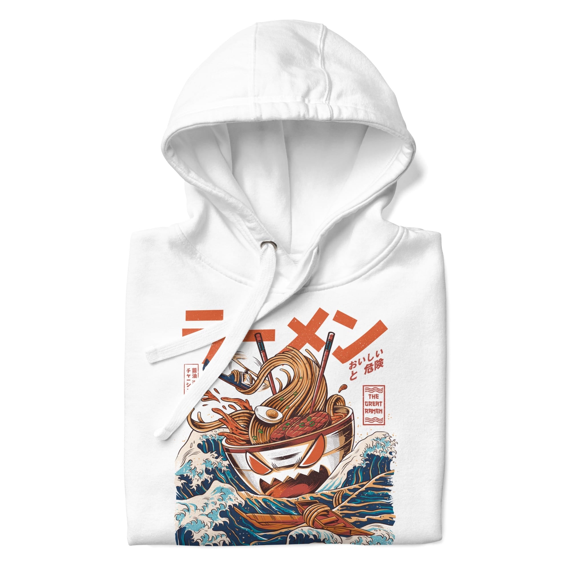 The Great Ramen of Kanagawa Japanilainen huppari