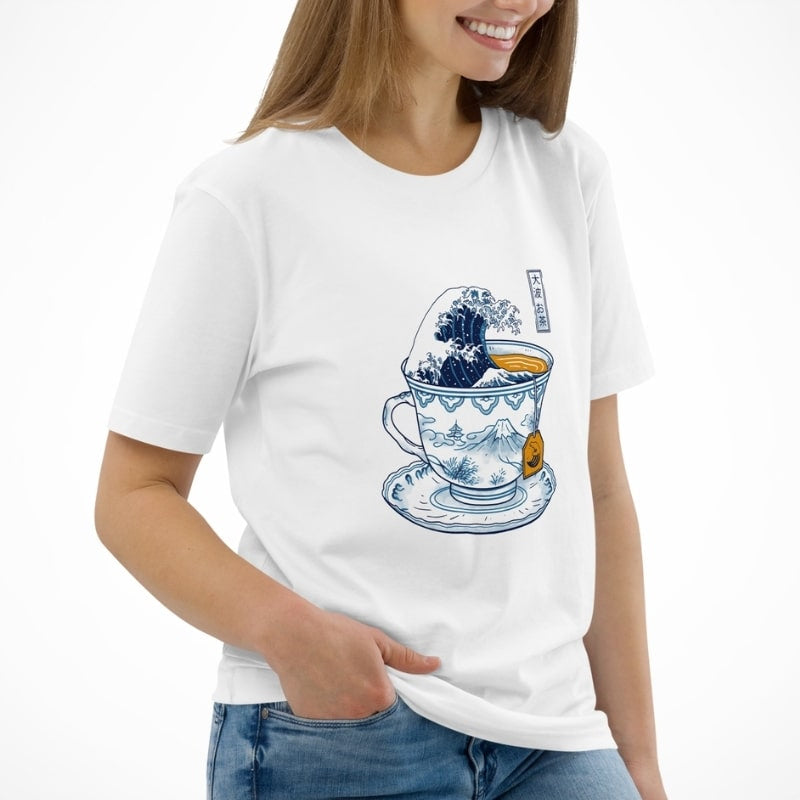The Great Tea of Kanagawa Japanilainen T-paita