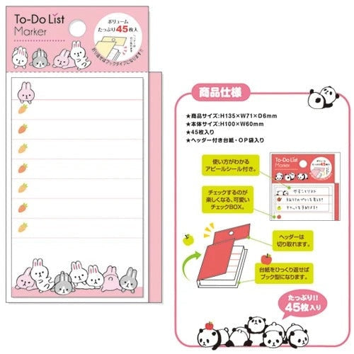 To do lista Kawaii kani
