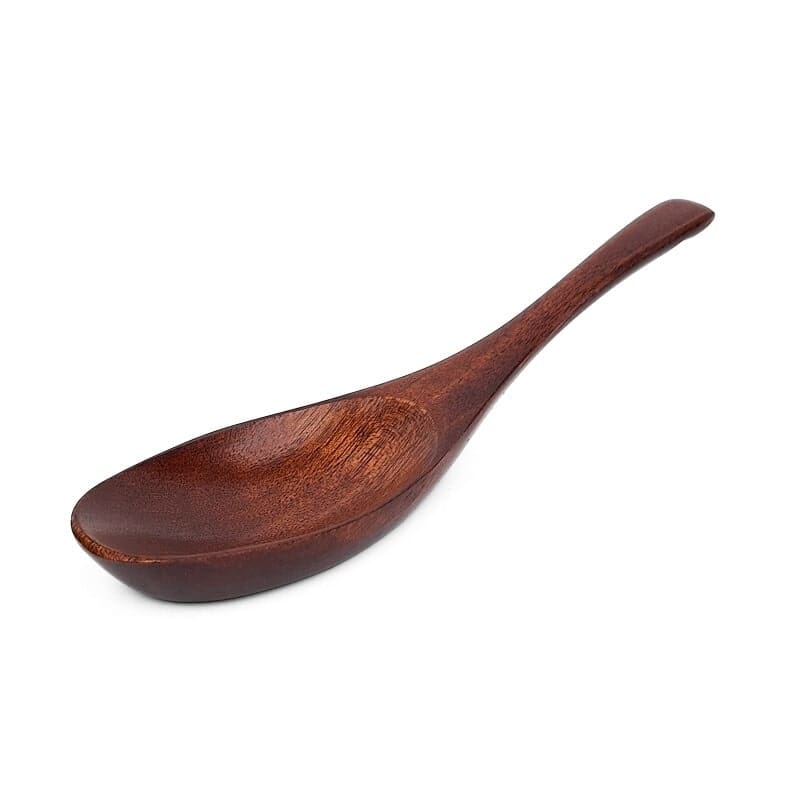 Tsuyaki puinen Ramen lusikka