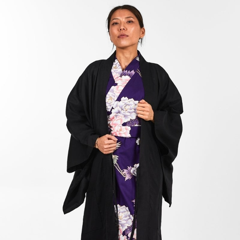 Unisex Japanilainen Haori takki - Yksi kokoinen