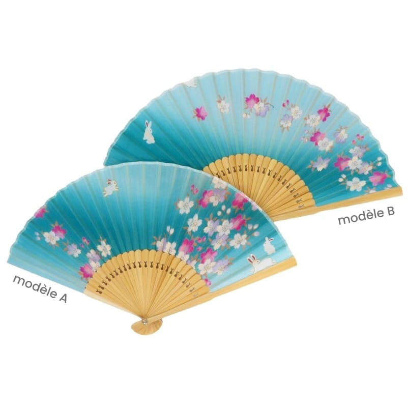 Usagi Japanilainen turkoosi tuuletin