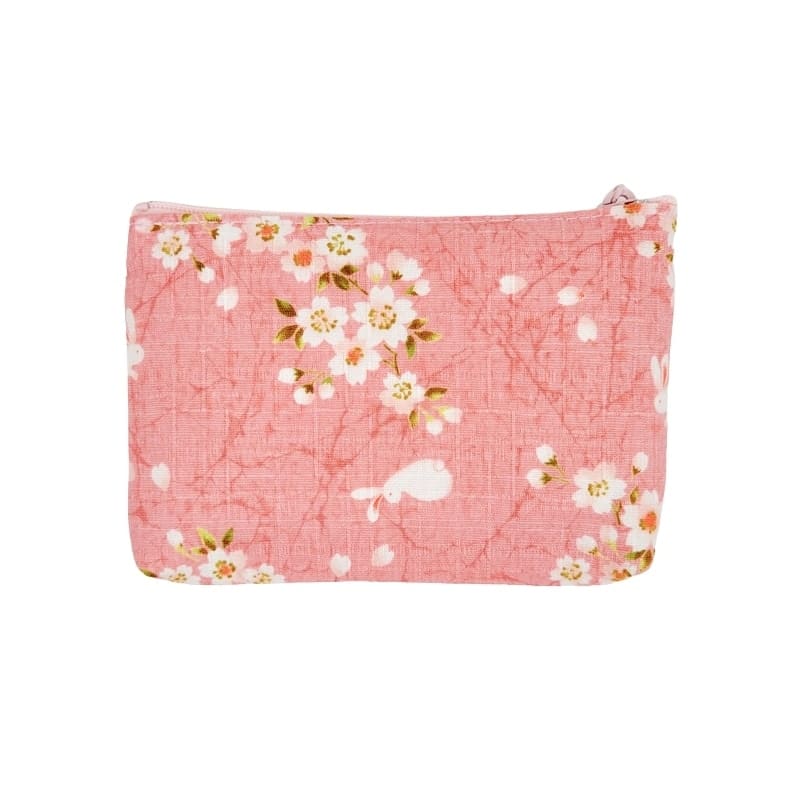 Usagi kukkaro Sakura vaaleanpunainen