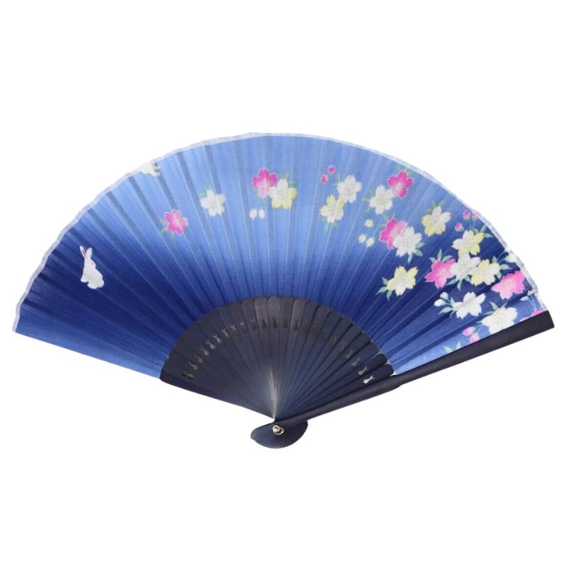 Usagi sininen japanilainen tuuletin