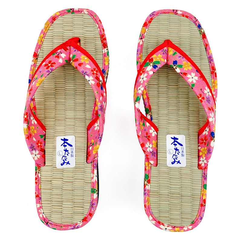 Sakura Pink Japanilainen Zori - EU 35 - 37
