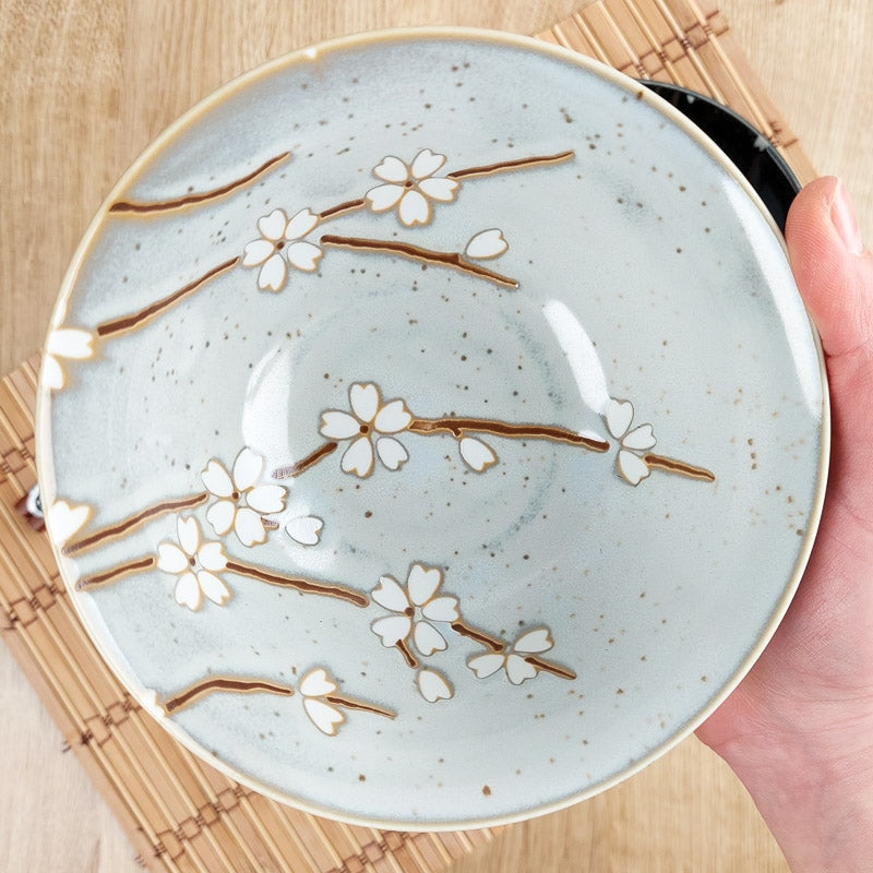 2 japanilaisen kirsikkakulhon sarja