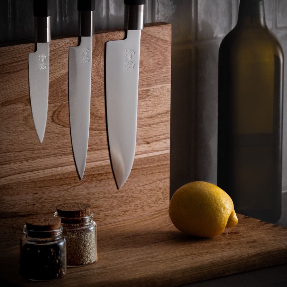 3 japanilaisen veitsen sarja KAI Wasabi Black Japanilaiset veitset
