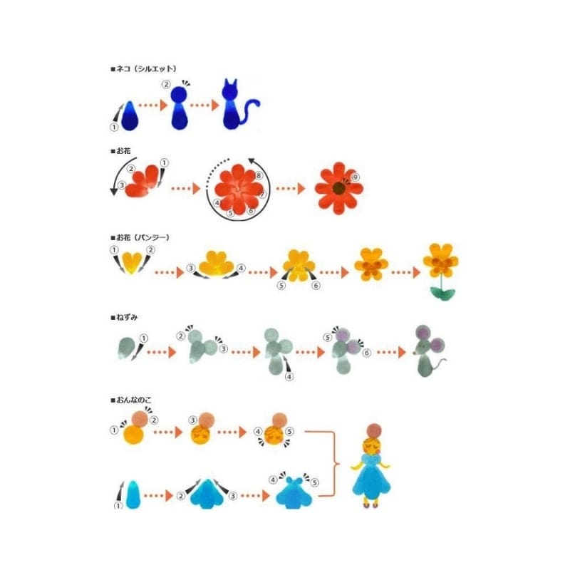 6 Dot Double Point -merkintäkynän sarja