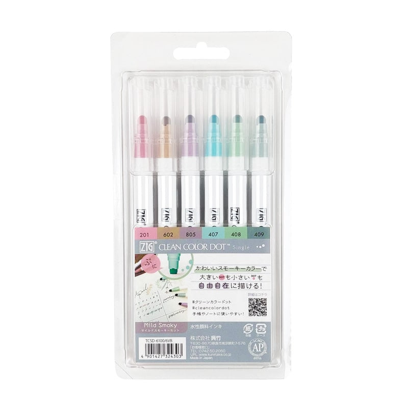 6 Dot Smoky -korostuskynän sarja