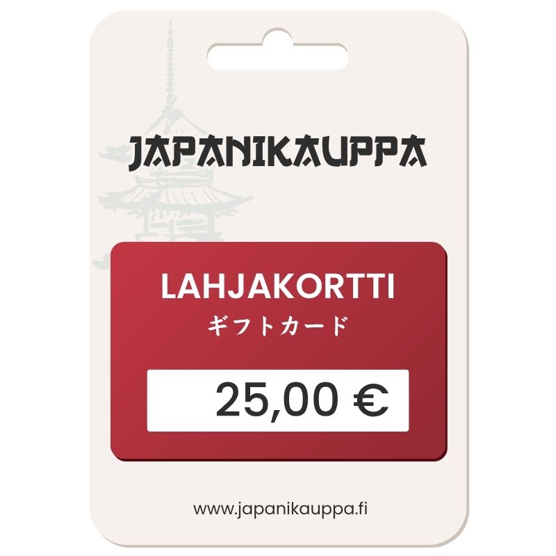 Japanikauppa lahjakortti