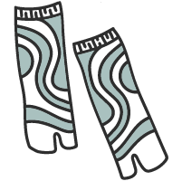 chaussettes japonaises