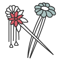 kanzashi japonais