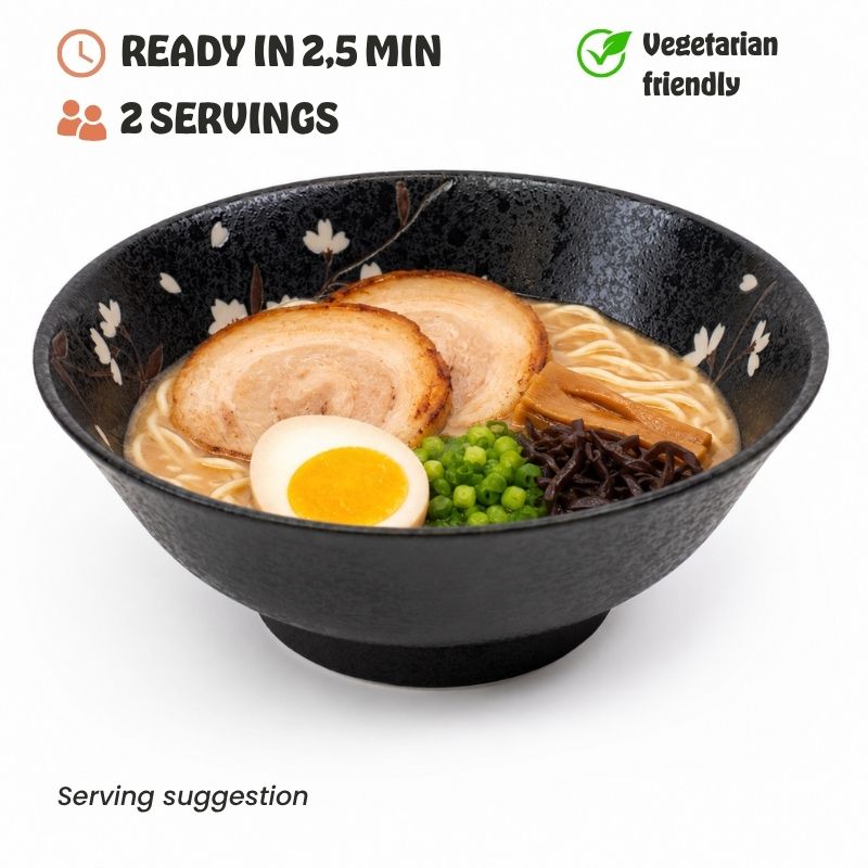 Japanilainen Instant Ramen - Kyushu Tonkotsu