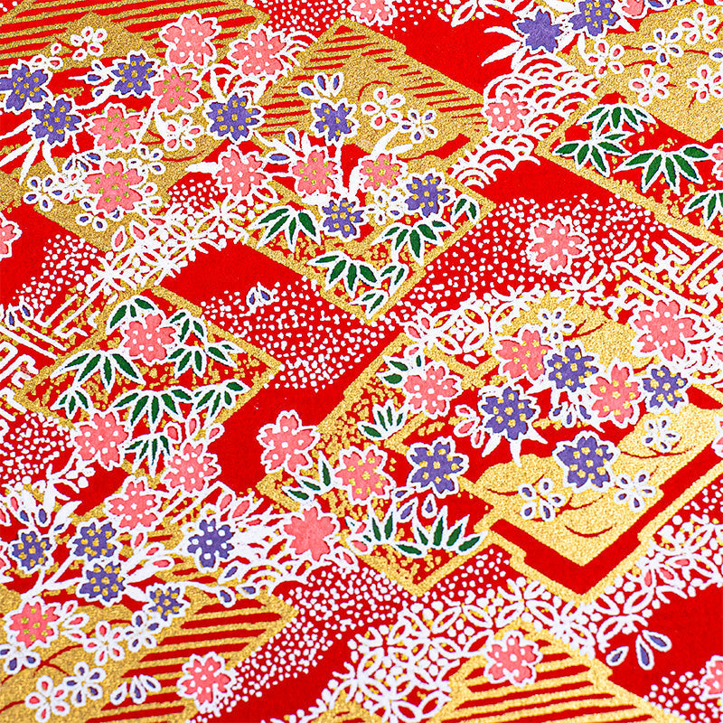 Japanilainen Goshuin Kirja Mino Washi - Punainen