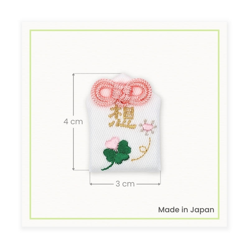 Amuletti Omamori Valkoinen rakkaus