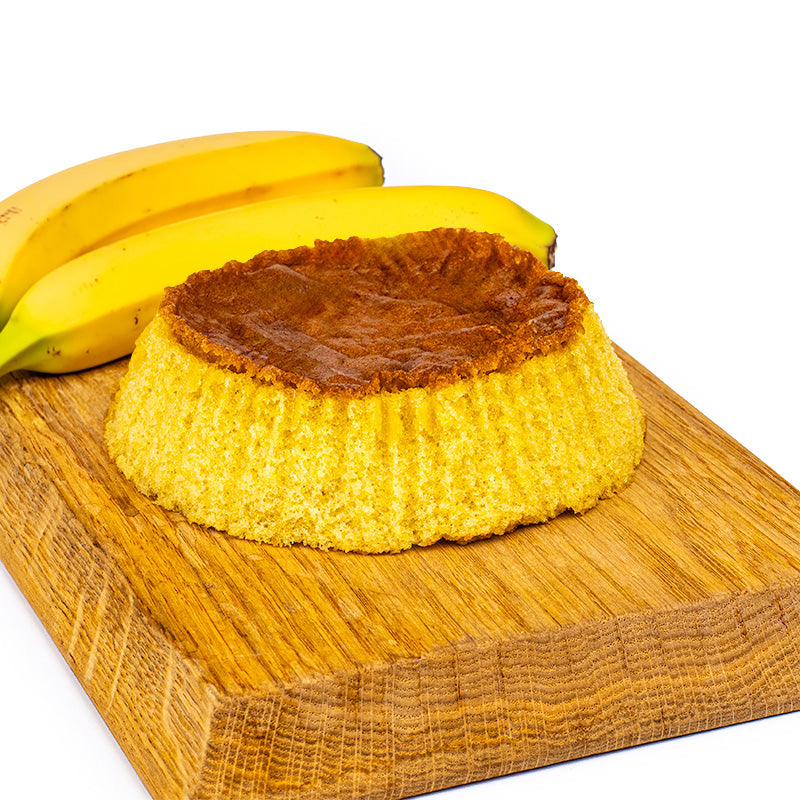 Banaani Castella Kostea kakku Banaanin makuinen banaani