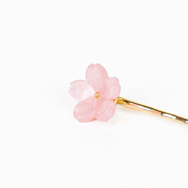 Japanilaiset Daruma- ja Sakura-hiusklipsit