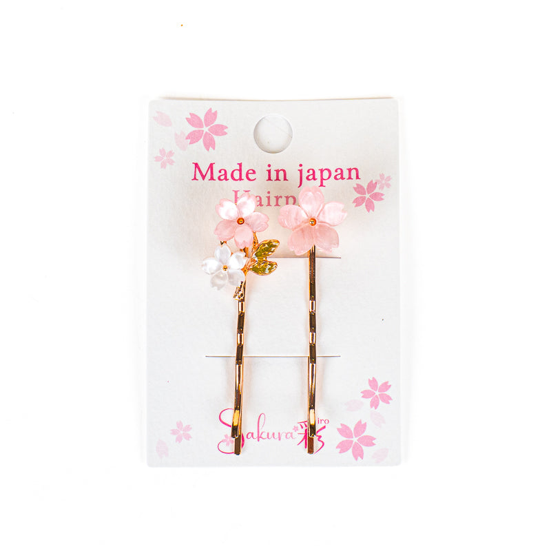 Japanilaiset Hanami-hiusklipsit