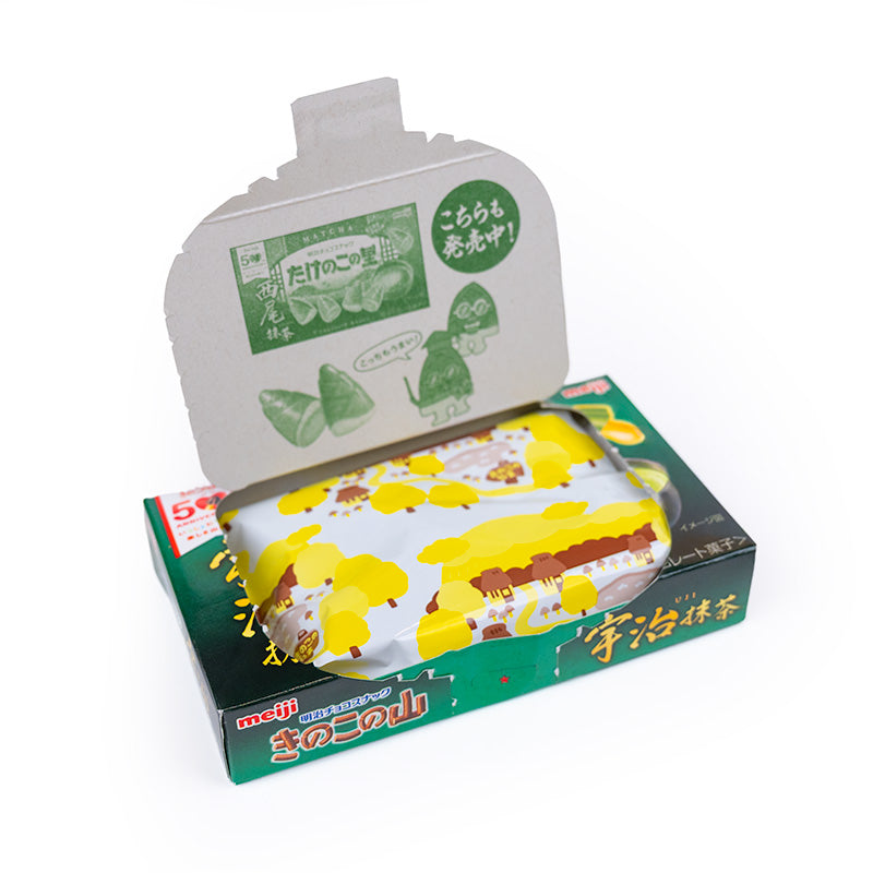 Kinoko no Yama Uji Matcha Matcha -keksit