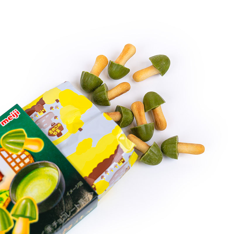 Kinoko no Yama Uji Matcha Matcha -keksit