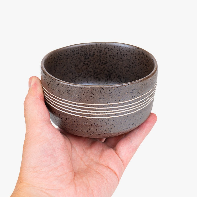 Japanilainen Kuroyu Icchin -matcha-kulho