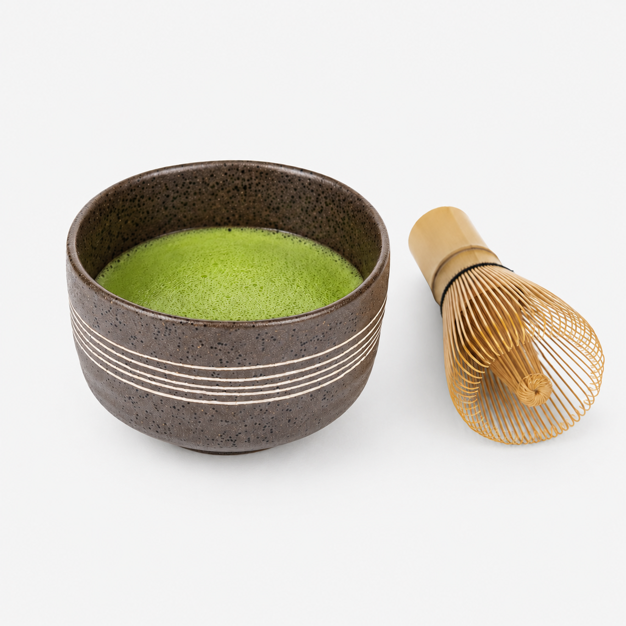 Japanilainen Kuroyu Icchin -matcha-kulho
