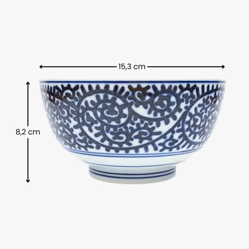 Donburi kulho Octopus Arabesque
