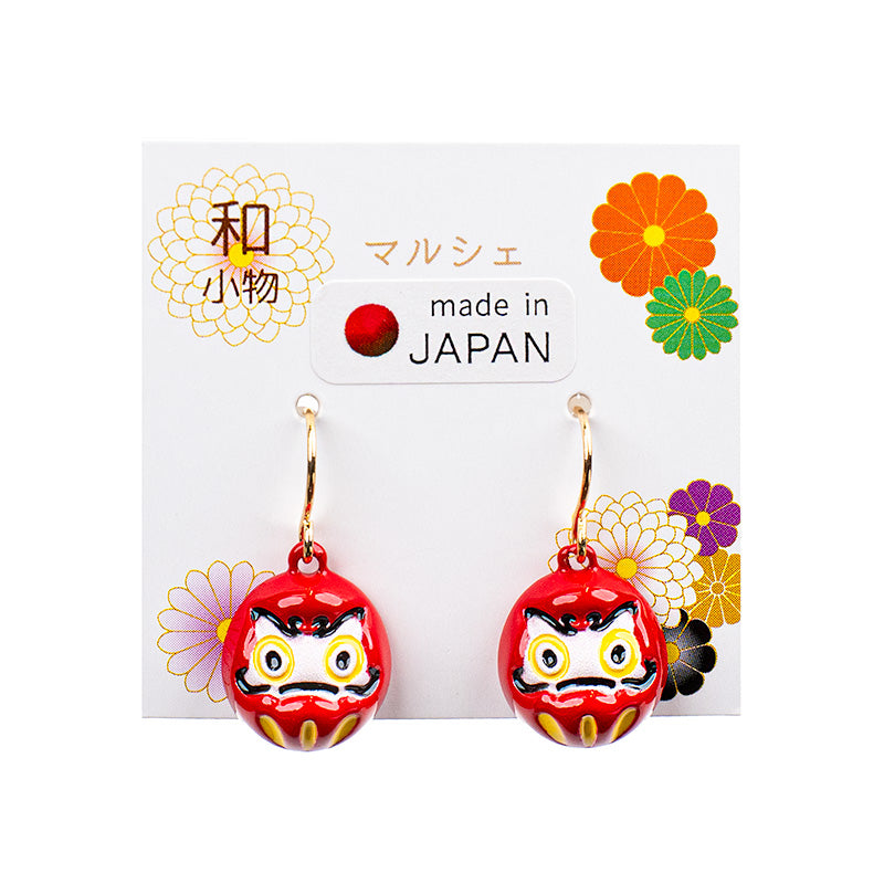 Pienet Daruma Japanilaiset korvakorut