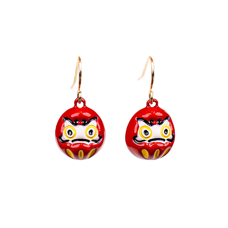 Pienet Daruma Japanilaiset korvakorut